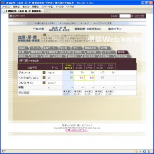ウェブカルテ２