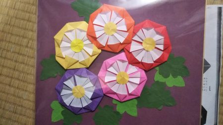 折り紙の菊