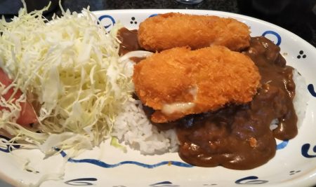 蟹クリームコロッケカレー