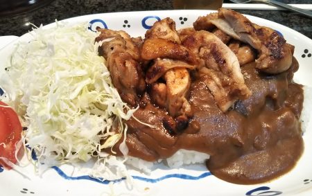 チキン生姜焼きカレー