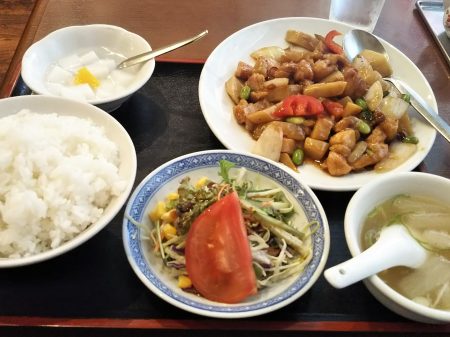 鶏肉のピリ辛炒め