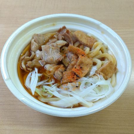 肉大盛！豚肉うどん