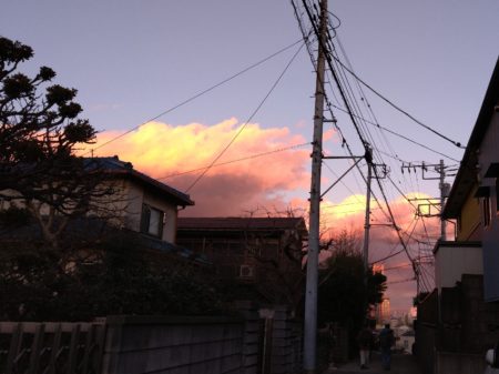 夕焼け空